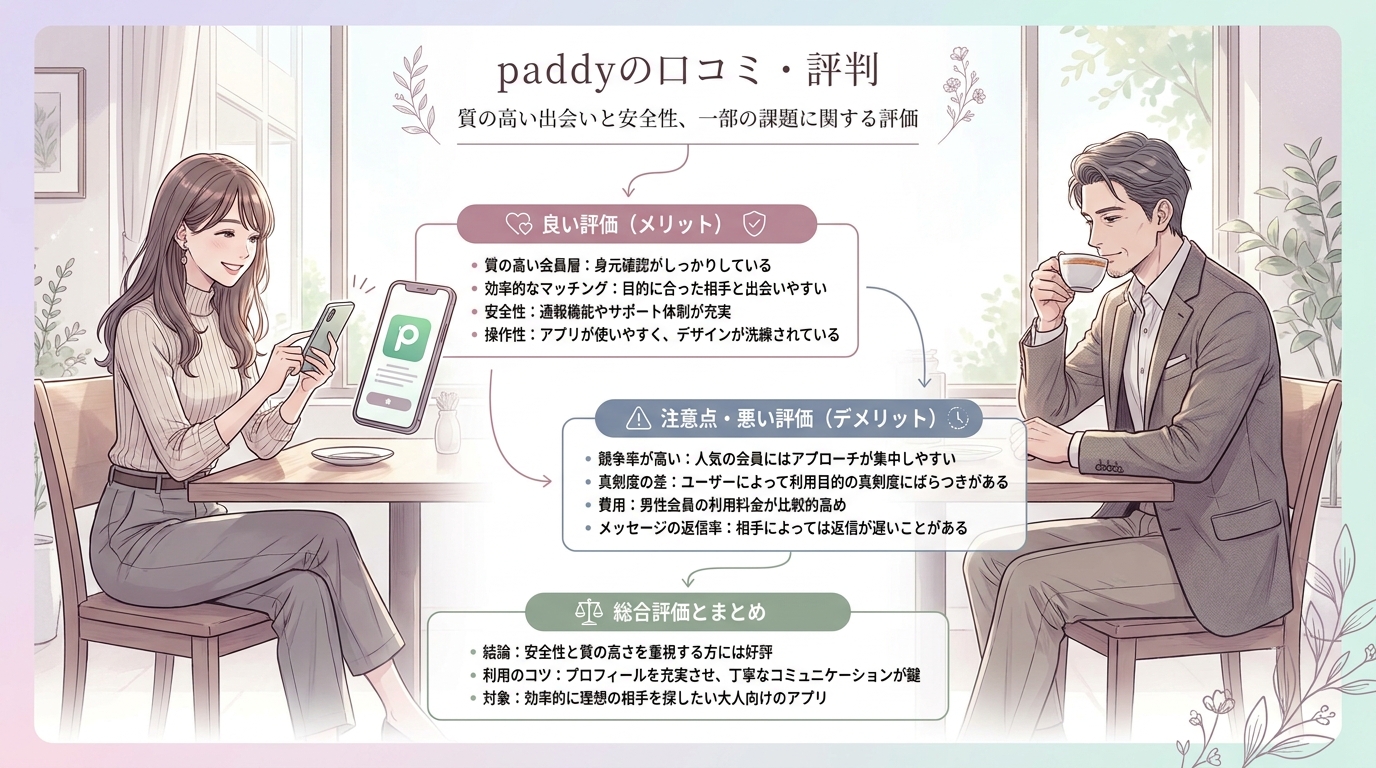 paddyの口コミ・評判