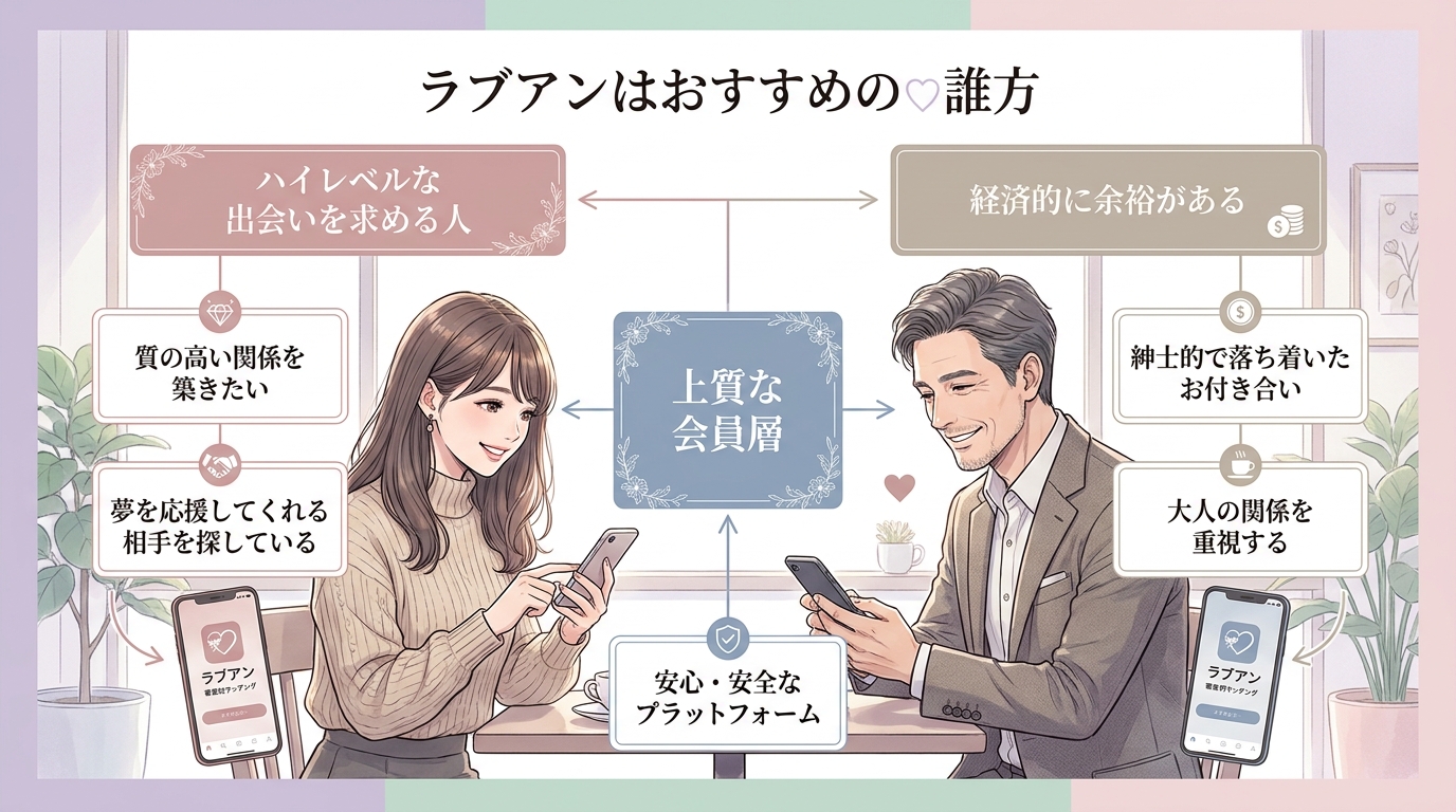 ラブアンはこんな人におすすめ